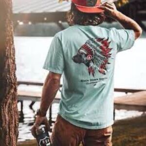 Back Down South Chief Black Labrador XXL Tshirt